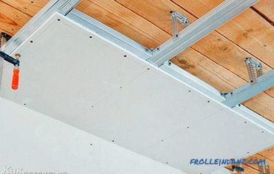 Come livellare il soffitto con cartongesso - livellando il soffitto con cartongesso