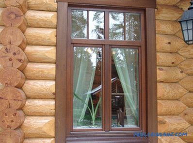 Installazione fai-da-te di finestre in una casa di legno: tecnologia del lavoro (video)