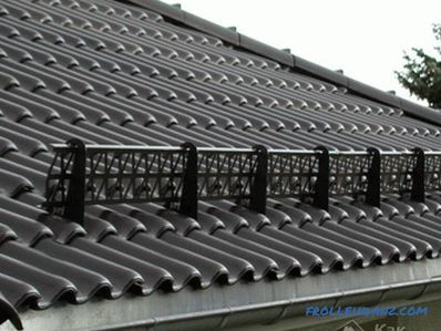 Come installare protezioni da neve - installazione di protezioni da neve sul tetto