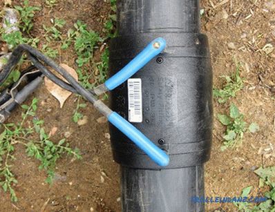 Installazione fai-da-te di tubi in HDPE