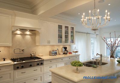 Cucina bianca in un interno - 41 foto idea di un interno di una cucina in classico colore bianco