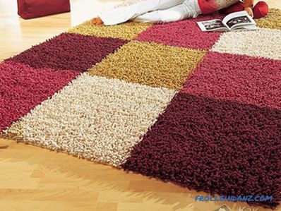 Come scegliere un tappeto sul pavimento