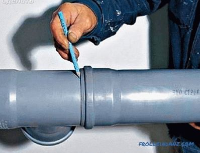 Inserisca in un tubo di fogna - come fare un inserto in un tubo di fogna