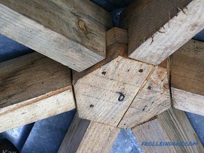 Come fare un pergolato di legno a sei lati