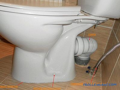 Come installare la toilette sulla piastrella fai da te