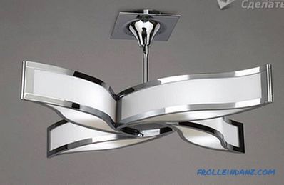 Twister Living Lampada Da Soffitto E27 – Installazione Brevettata Senza Viti, Basta Un Gancio, Bianca, Design Svizzero, IP20