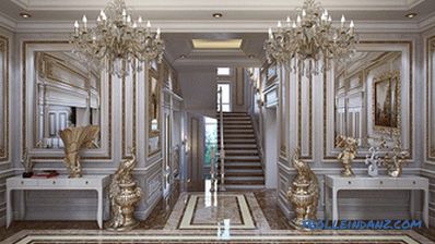 Stile barocco negli interni: regole di design e 40 idee fotografiche