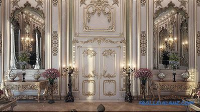 Stile barocco negli interni: regole di design e 40 idee fotografiche