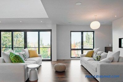 L'interno del soggiorno nello stile del minimalismo: le regole e 70 idee per l'ispirazione