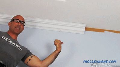Come incollare baguette sul soffitto
