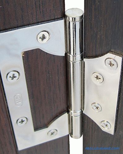 Tipi di cerniere delle porte, le loro caratteristiche di differenza e di design + Foto