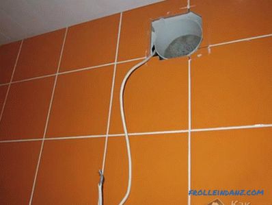 Ventilazione forzata in bagno - installare la ventola di scarico nel bagno