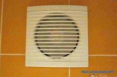 Ventilazione forzata in bagno - installare la ventola di scarico nel bagno