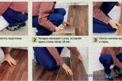 Come mettere il laminato sul pavimento con le proprie mani (video)