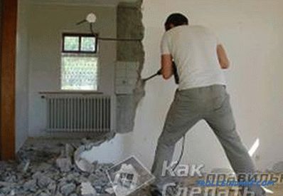 Come rompere un muro di cemento: lo smantellamento del muro di cemento