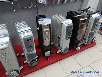 Come scegliere un radiatore dell'olio - scelta del riscaldatore dell'olio