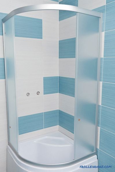 Installate voi stessi una cabina doccia - istruzioni dettagliate + foto
