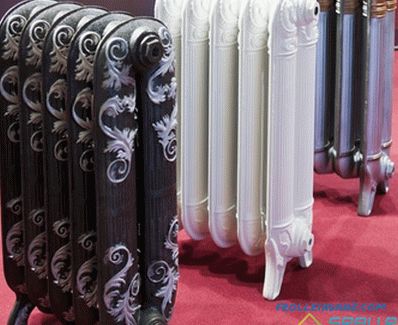 Tipi e tipi di radiatori, i loro vantaggi e svantaggi