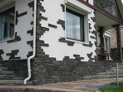 Come decorare la facciata della casa: la scelta del materiale di rivestimento + la foto