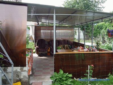 Come realizzare una veranda in policarbonato