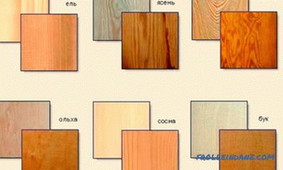 selezione del legno (foto e video)