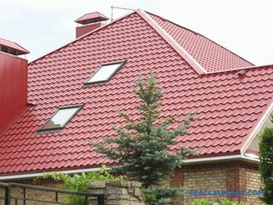 Come coprire il tetto della casa - la scelta del materiale del tetto