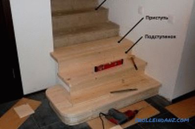 Rivestimento scale in calcestruzzo con legno: scegli il materiale giusto