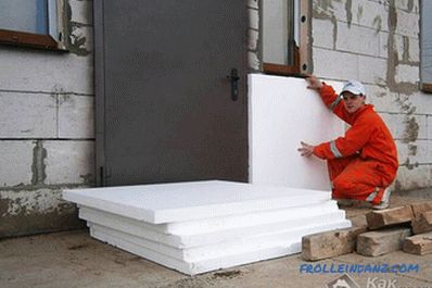 Isolamento termico delle pareti con schiuma di plastica