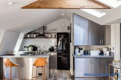 Cucina in stile loft - 100 idee per interni con foto