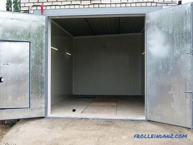 Cancelli in ferro fai-da-te - come realizzare porte da garage (+ schemi, foto)
