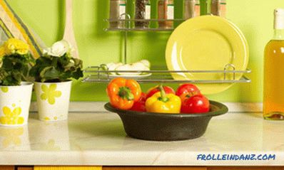 Colore pistacchio negli interni - cucina, soggiorno o camera da letto e una combinazione con altri colori
