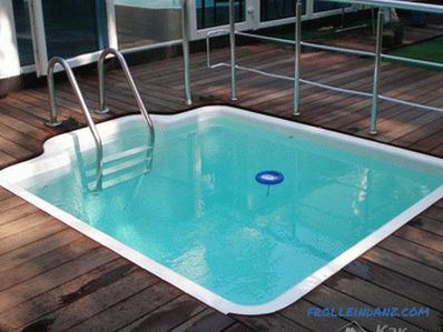 Piccola piscina fai da te - tecnologia di costruzione