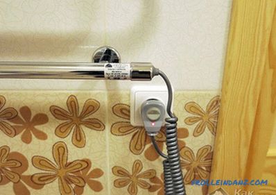 Come installare un portasciugamani riscaldato nel bagno