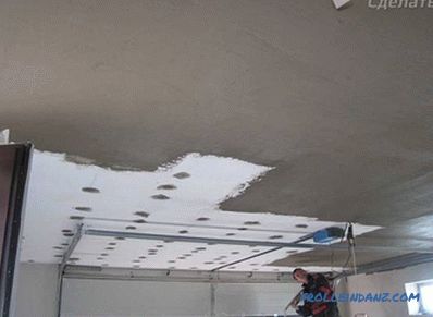 Come isolare il soffitto nel garage