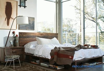 Camera da letto in stile loft - 52 esempi interni