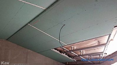 Come riparare il muro a secco al soffitto