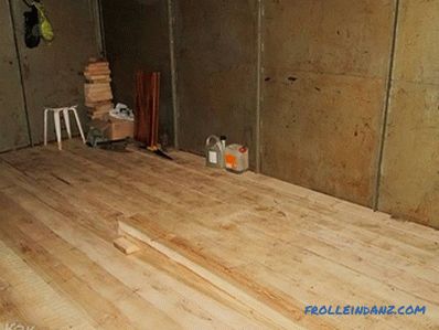 Come fare un pavimento di legno nel garage con le proprie mani