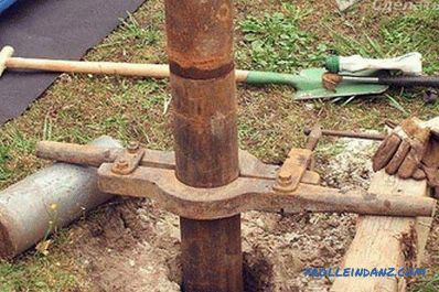 Foratura del pozzo d'acqua - perforazione indipendente del pozzo d'acqua