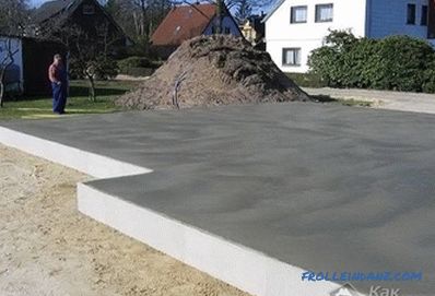 Le fondamenta per una casa di mattoni - tipi di fondazioni sotto il mattone