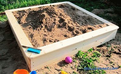 Come creare una sandbox per bambini con le proprie mani: foto, diagrammi, disegni