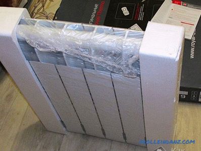 Come installare un radiatore bimetallico - installazione di radiatori bimetallici + foto