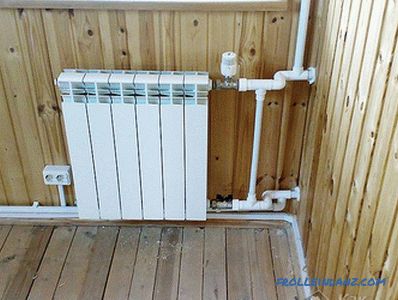 Come installare un radiatore bimetallico - installazione di radiatori bimetallici + foto