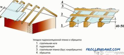 Come coprire il tetto con un profilo metallico da soli