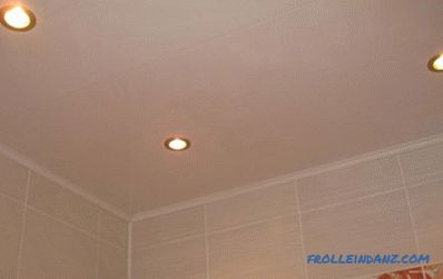 Quale soffitto è meglio fare in bagno
