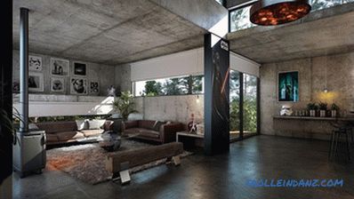 Design degli interni in stile loft