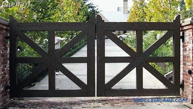 Come fare un cancello di legno - un cancello di legno (+ foto, diagrammi)