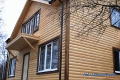 Decorare la casa con pannelli esterni in legno e block house