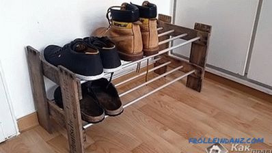 Come creare una mensola per le scarpe con le proprie mani